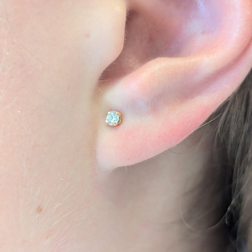 Boucles d'oreilles Boucles d'oreilles en or jaune et diamants 58 Facettes 30249