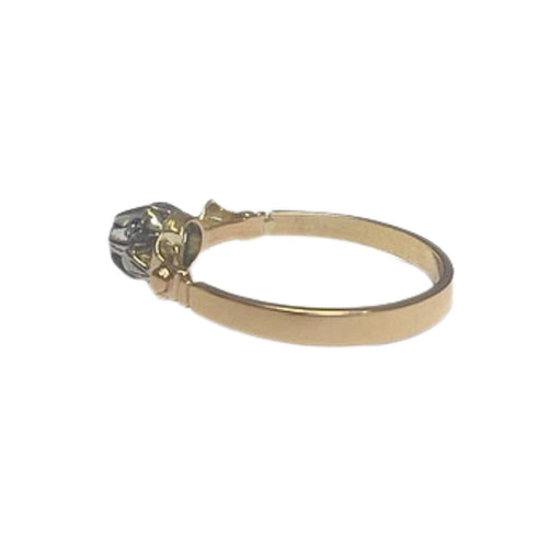 Bague BAGUE ART DÉCO, ÉPOQUE 1930-1935, OR 18 carats ET PLATINE AVEC DIAMANTS 58 Facettes DMAR1
