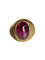 Bague 55 Bague en or jaune 18k et grenat 58 Facettes