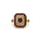 Bague 51 Bague - Or, Rubis & Diamants 58 Facettes 250121R