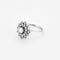 Bague 52,5 Bague pompadour or blanc et diamants 58 Facettes B250311