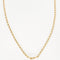 Collier Chaine Gourmette 58 Facettes LP689-LP690