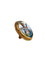 Broche Broche composée d’un cristal d’Essex, en or jaune 58 Facettes