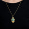 Pendentif Pendentif or jaune jade 58 Facettes LP937/BET