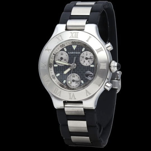 Montre Cartier Montre Must 21 Chronoscaph 58 Facettes MT39157