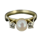 Bague 58 Bague sertie de perles fines 58 Facettes