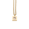 Collier Collier Chopard, "Happy Square Diamond", or jaune, diamant. 58 Facettes 34452