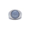 Bague 54 Bague or blanc, saphir étoilé 58 Facettes 210161R