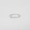 Bague 54 Solitaire en or blanc diamant 58 Facettes 3121288