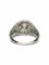 Bague ancienne or blanc 18K et diamants 0,75 ct