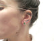 Boucles d'oreilles boucles d'oreilles en or jaune 18k serties emeraudes & 12 diamants 1ct s 58 Facettes 271351