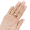 Bague 58 Bague fils d'or jaune et diamants. 58 Facettes 34510