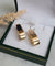 Boucles d'oreilles Boucles créoles ovales or jaune 58 Facettes 686