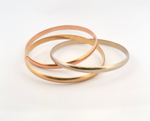 Bracelet Cartier Trinity grand modèle 3 ors