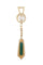 Pendentif PENDENTIF MODERNE PERLE ET TOURMALINE 58 Facettes 087861