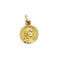 Petite Médaille religieuse vintage or jaune