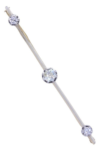 Broche BROCHE ANCIENNE DIAMANTS 58 Facettes 087111