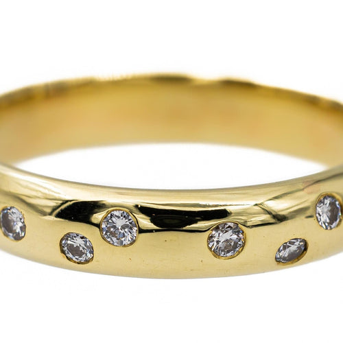 Bague 53 Bague Alliance Or jaune Diamant 58 Facettes 1020262CD