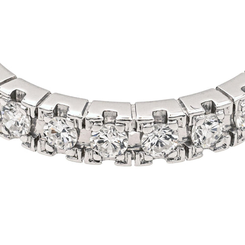 Bague 57 Bague  Alliance américaine   Platine Diamant 58 Facettes 4113911CN