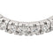 Bague 57 Bague  Alliance américaine   Platine Diamant 58 Facettes 4113911CN