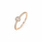 Bague 49 MESSIKA - Bague JOY XS or rose 58 Facettes