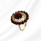 Bague 61.5 Bague Grenats Or Jaune 58 Facettes AA 1704