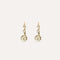 Boucles d'oreilles Bouucles d'oreilles dormeuses platine diamants 58 Facettes M8616