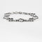 Bracelet Bracelet or blanc saphirs 58 Facettes LP75/1