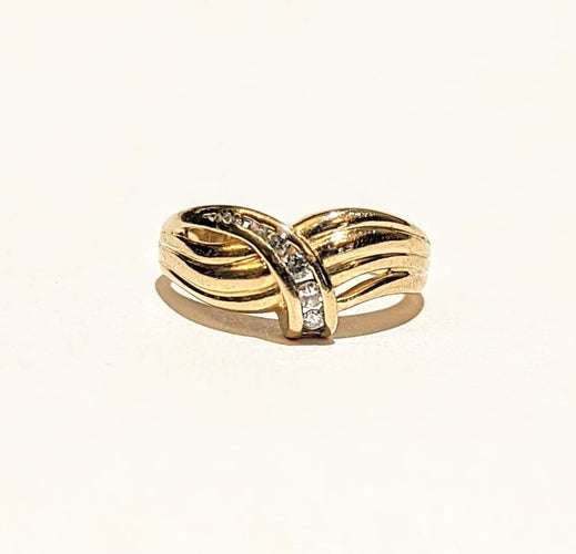 Bague Bague en or et diamants 58 Facettes