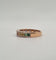 Bague 54 Bague or rose sertie de diamants et saphir multi-couleur 58 Facettes