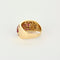 Bague 62 Bague jonc or jaune, rubis et diamants 58 Facettes 250172