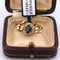 Bague 58 Années 1960 - BAGUE EN OR 18 KT - SAPHIR ET DIAMANTS 58 Facettes