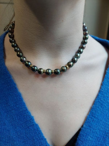 Collier COLLIER PERLES DE TAHITI 58 Facettes 082661