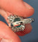 Bague Bague or blanc, émeraude 6cts, diamants 1.50ct 58 Facettes