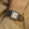 Montre Montre Poiray "Ma Premiere 16/9" Dame en acier - Quartz - Vers 2015 - Bracelet acier 17 cm 58 Facettes FB10494