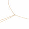 Collier Ginette NY Collier Négligé Mrs Joe Mini Lariat Or rose 58 Facettes 2678596CN