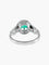 Bague 49 BAGUE VINTAGE EMERAUDE OR BLANC 58 Facettes