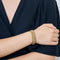 Bracelet Bracelet maille tressée or jaune 58 Facettes PL04