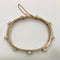 Bracelet bracelet ancien or jaune perles et diamants 58 Facettes