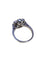 Bague 53 Bague Marguerite, en or blanc 18k et diamants 58 Facettes