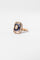 Bague 53 Bague or jaune saphir et diamants 58 Facettes