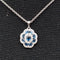 Pendentif Pendentif saphirs diamants or b 750 58 Facettes