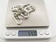 Collier bracelet DINH VAN chaine a maillons xl en argent massif 925 55gr  sterling 58 Facettes 266219