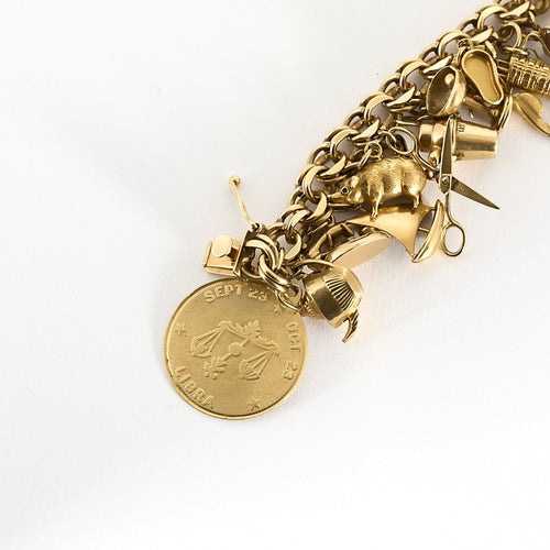 Bracelet Bracelet "charm's" en or jaune 58 Facettes DIN0125