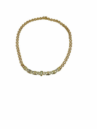 Collier Collier en or jaune certifié HRD avec 5,00 carats de diamants naturel 58 Facettes
