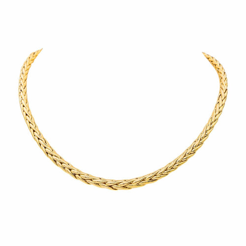 Collier Collier Maille palmier Or jaune 58 Facettes 3746785CN