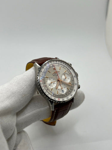 Montre Breitling Navitimer 1 B01 Chronograph AB0139211G1P1 58 Facettes
