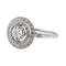 Bague 51 Bague  Marguerite Platine, Or blanc Diamant 58 Facettes 3789789CN