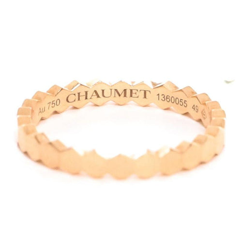Bague 49 CHAUMET - Bague Bee my Love en Or rose 58 Facettes 93096