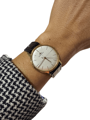 Montre JAEGER LECOULTRE - Montre vintage en or jaune 58 Facettes 12007/11